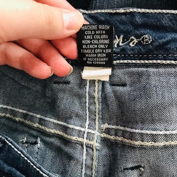 💙STRETCH BLUE SKINNY JEANS - Picture 4 of 4